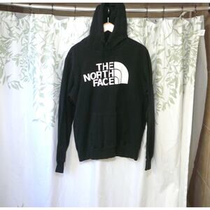 North Face Men's Medium Black Pullover Hoodie Front Pockets